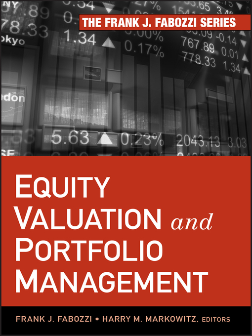 Equity Valuation and Portfolio Management (eBook)